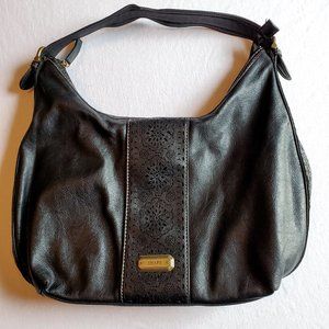 Chaps Black Shoulder Bag